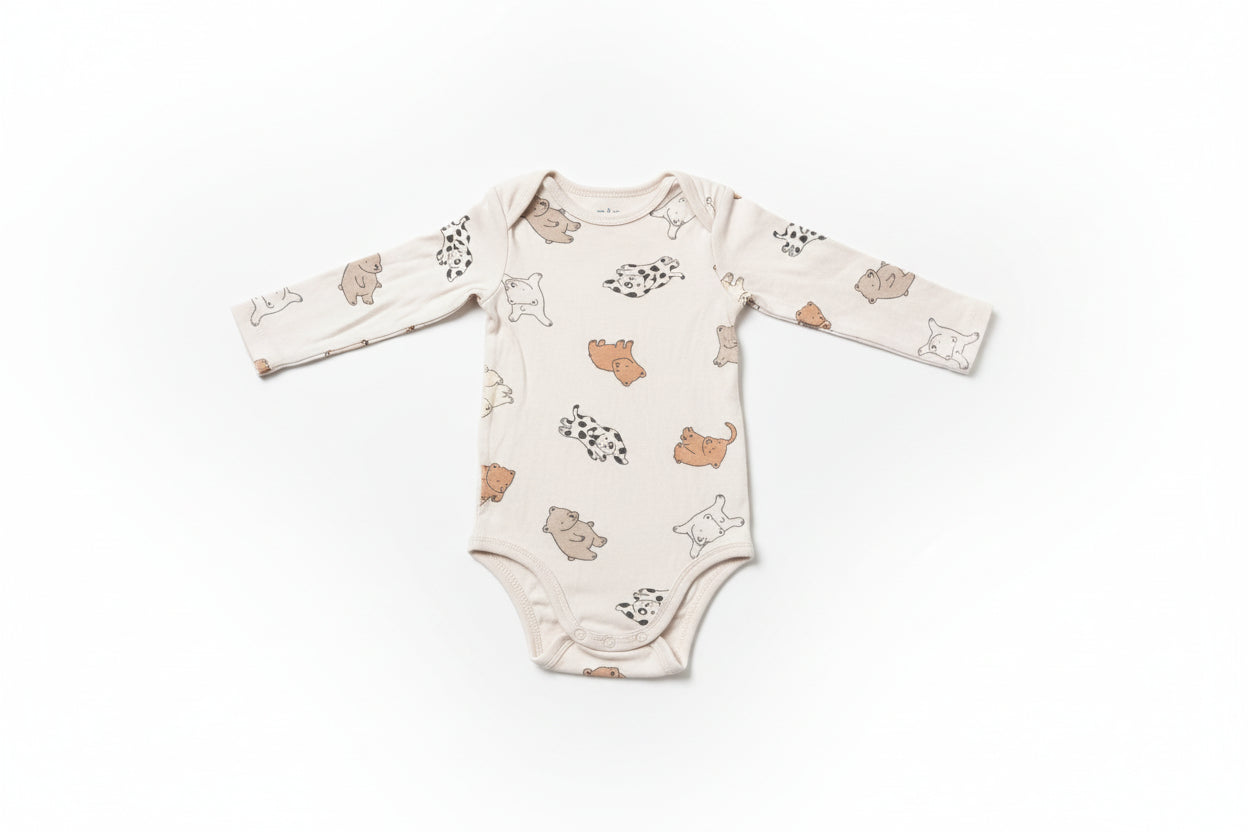 Baby Boys Bodysuit 18/24mths & Slipper Shoes 22