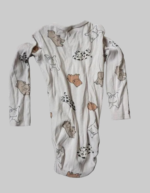 Baby Boys Bodysuit 18/24mths & Slipper Shoes 22