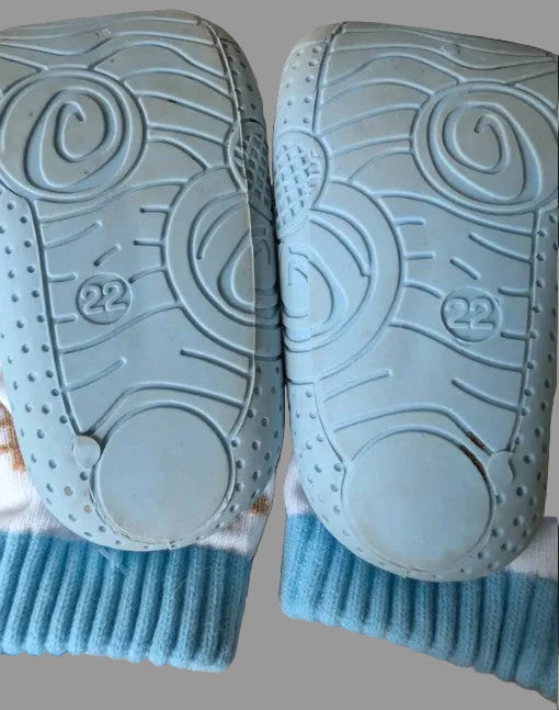 Baby Boys Bodysuit 18/24mths & Slipper Shoes 22