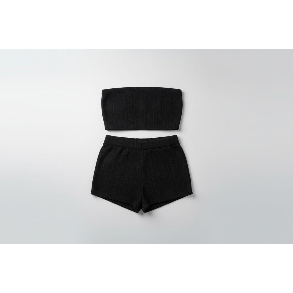 Black Shorts and Top XS