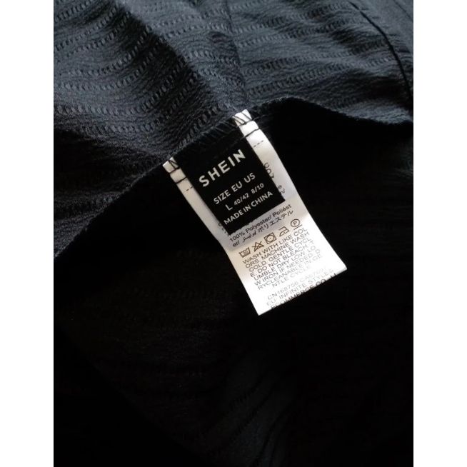 Ladies Black Blouse Large