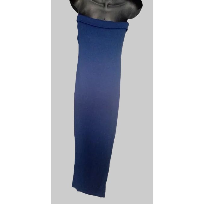 Light Blue Long Strapless Skinny Fit Dress M