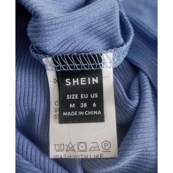 Light Blue Long Strapless Skinny Fit Dress M