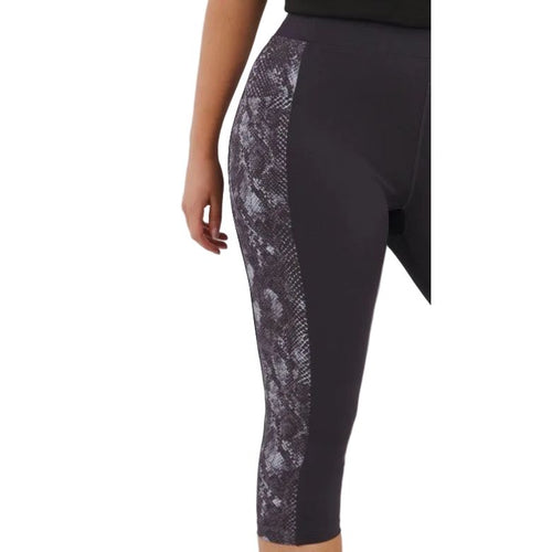 Active Snake Print Capri UK10