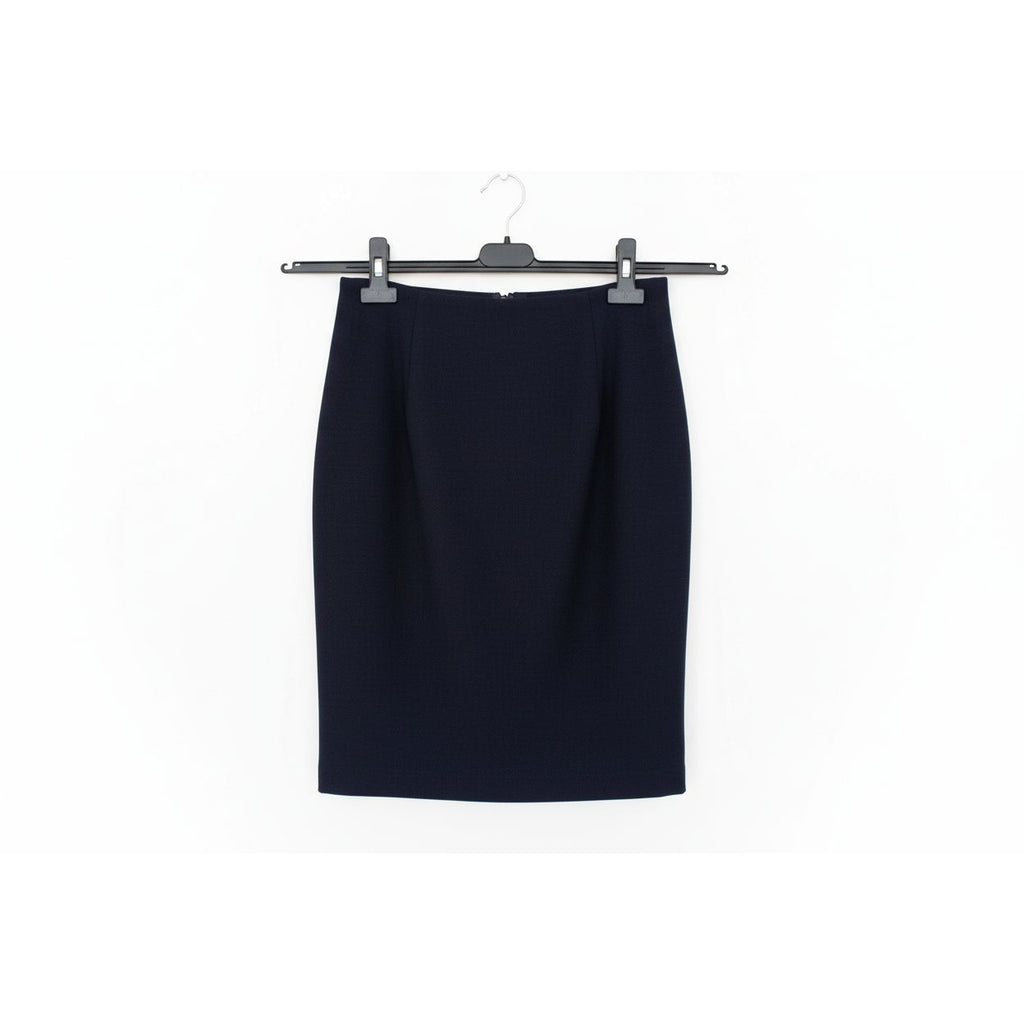 UK 10R - Wardrobes Trento Navy Skirt 2086A