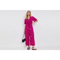 Nobody's Child Curve Beatrice Star Print Jumpsuit UK 14