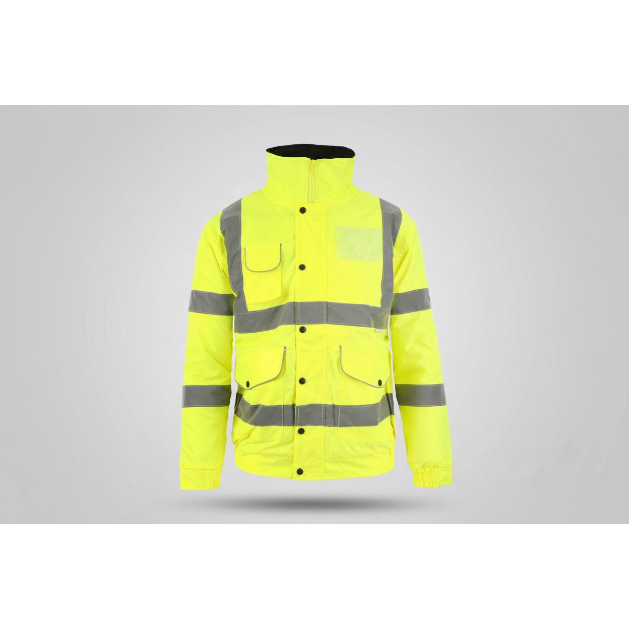Yellow Superior Hi Vis Padded Bomber Jacket EN20471