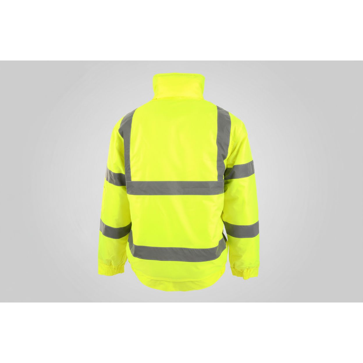 Yellow Superior Hi Vis Padded Bomber Jacket EN20471