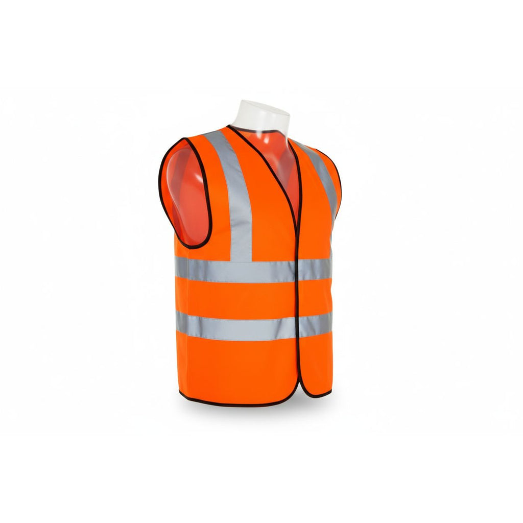 2 x ST Workwear Hi Vis Waistcoat 2 band and brace Orange - 4XL