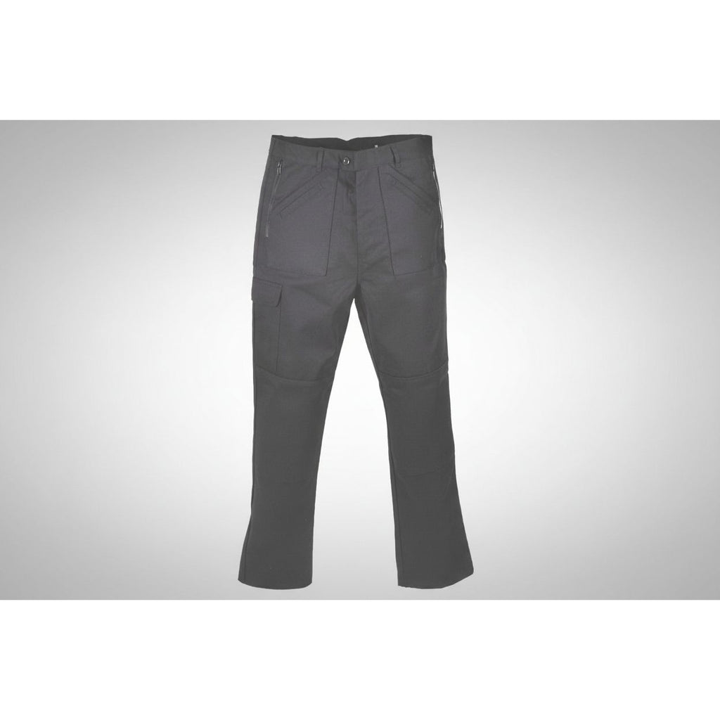 Black Action Trousers 30" Leg