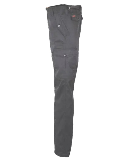 Black Combat Work Trousers 32.5" Leg
