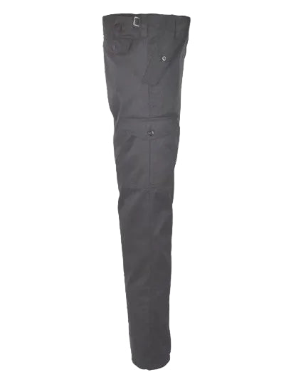 Black Combat Work Trousers 32.5" Leg