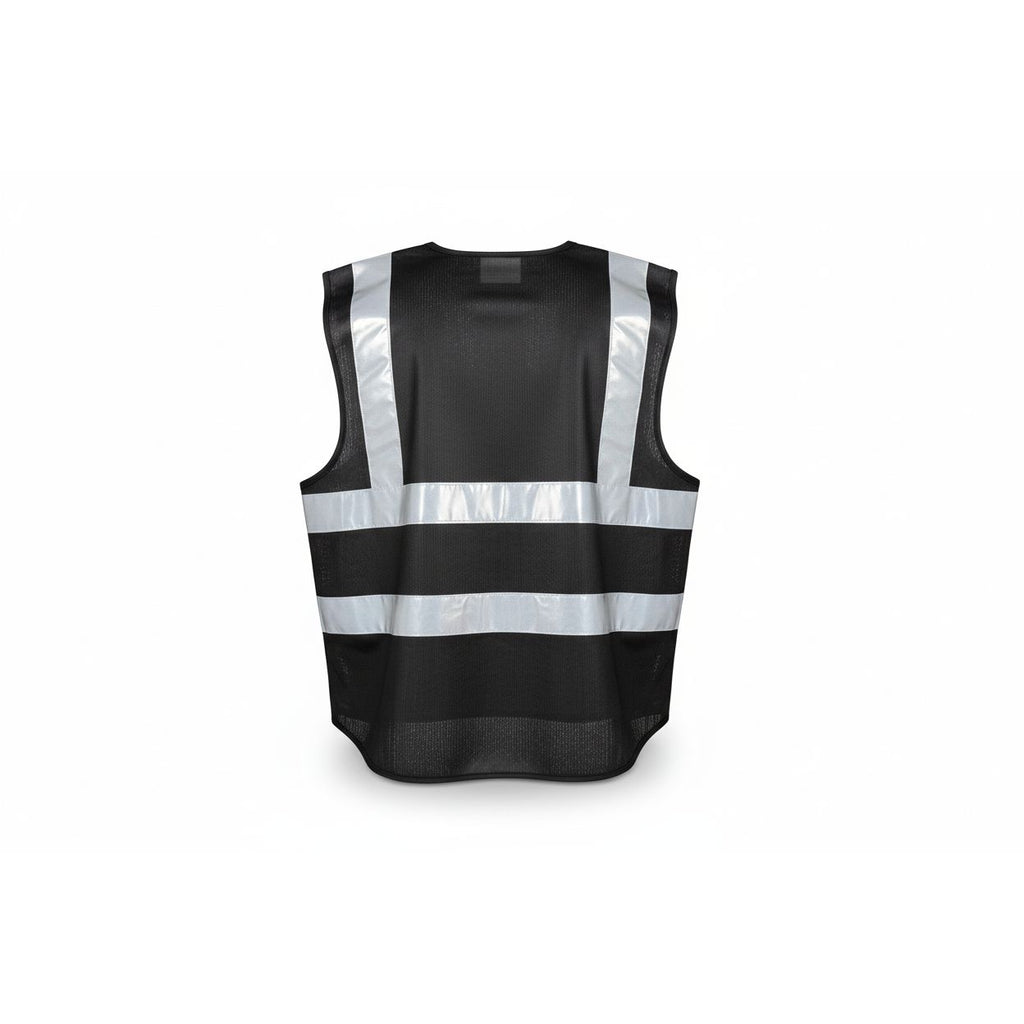 Black Superior Hi Vis Vests