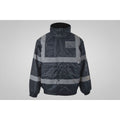 Navy Superior Padded Bomber Jacket