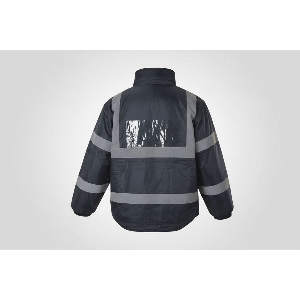 Navy Superior Padded Bomber Jacket