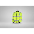 Yellow Hi Vis Padded Standard Bomber Jacket EN20471