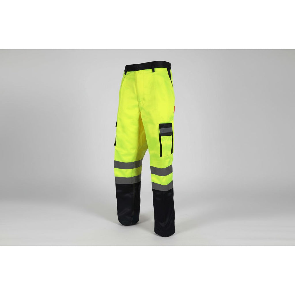 Yellow & Navy Combat Work Trousers