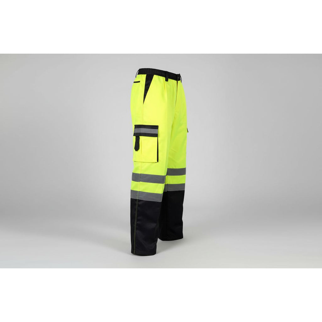 Yellow & Navy Combat Work Trousers