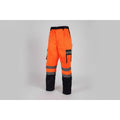 Orange & Navy Combat Work Trousers 31" Leg