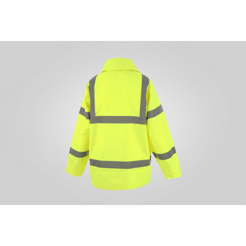 Yellow Mesh Hi Vis Parka EN20471