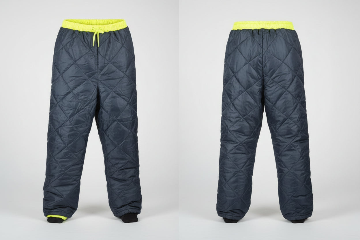 Yellow Padded Work Trousers EN20471