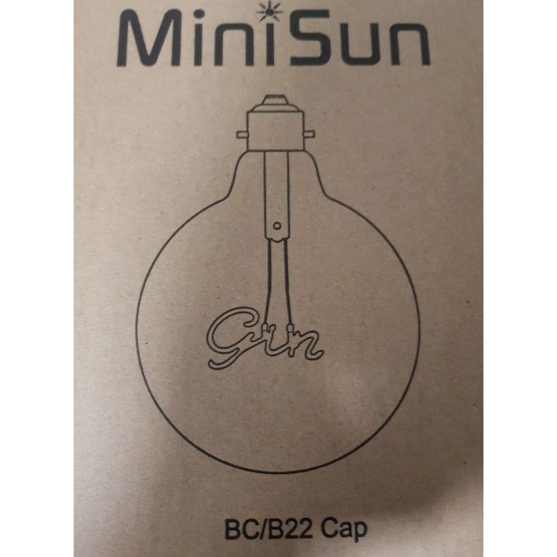 MiniSun Vintage Style 2W LED Light Bulb B22 BAYONET
