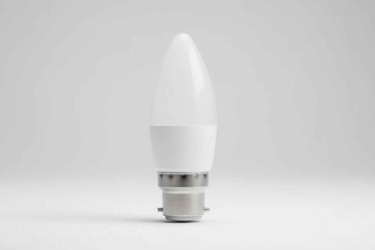 B22 Bayonet 6W Candle LED 6 pack