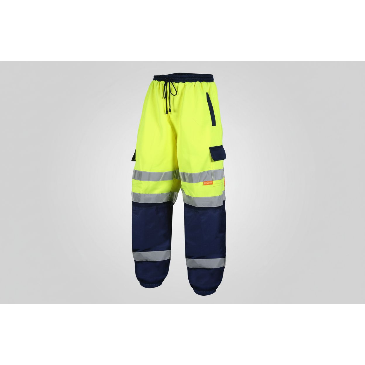 Yellow & Navy Superior Hi Vis Joggers Not EN20471