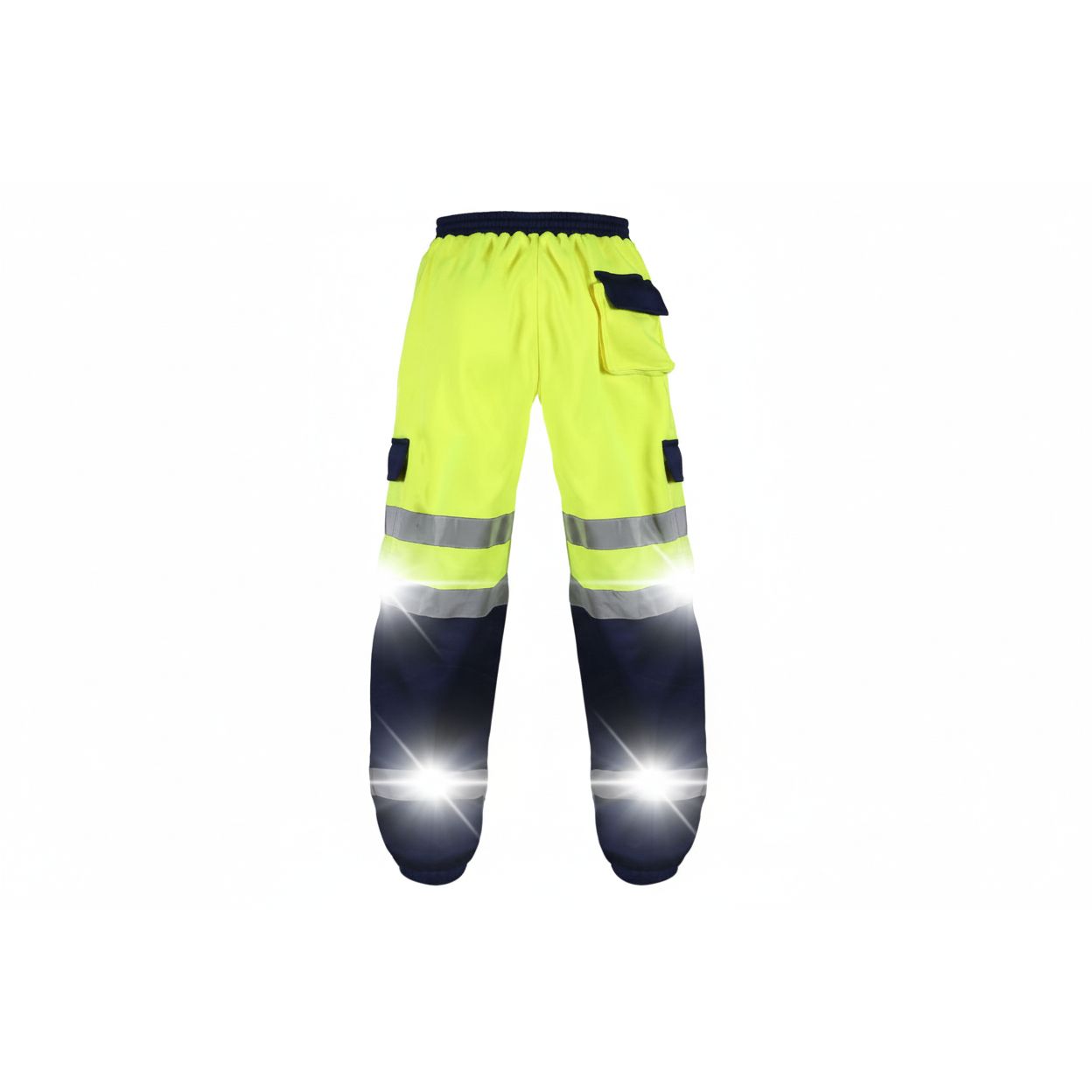Yellow & Navy Superior Hi Vis Joggers Not EN20471