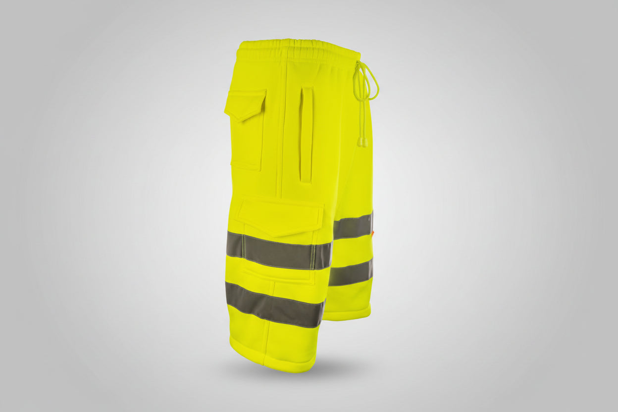 Yellow Hi Vis Shorts EN20471