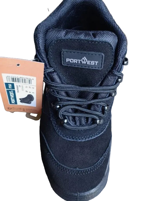 Portwest FT63 Steelite Trouper Boot S1P Black UK4