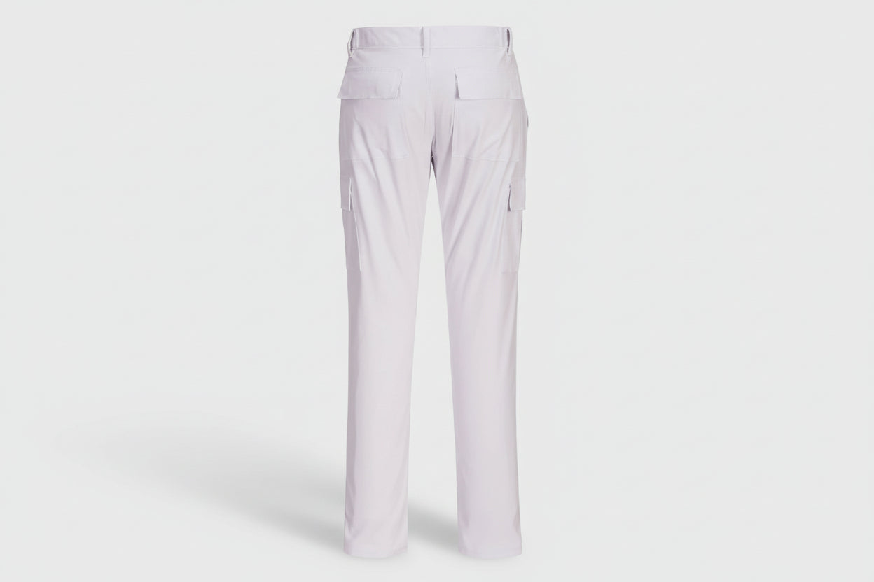 PORTWEST Stretch Cargo Trouser White S231 - W40" L31"