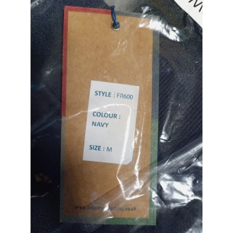 Front Row Navy Track Pants Size M
