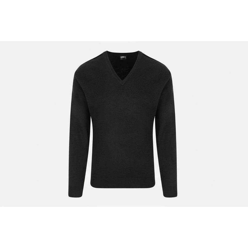 Pro RTX Acrylic V Neck Sweater RX200 BLACK XL