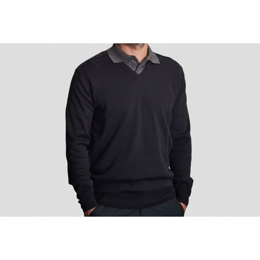 Pro RTX Acrylic V Neck Sweater RX200 BLACK XL