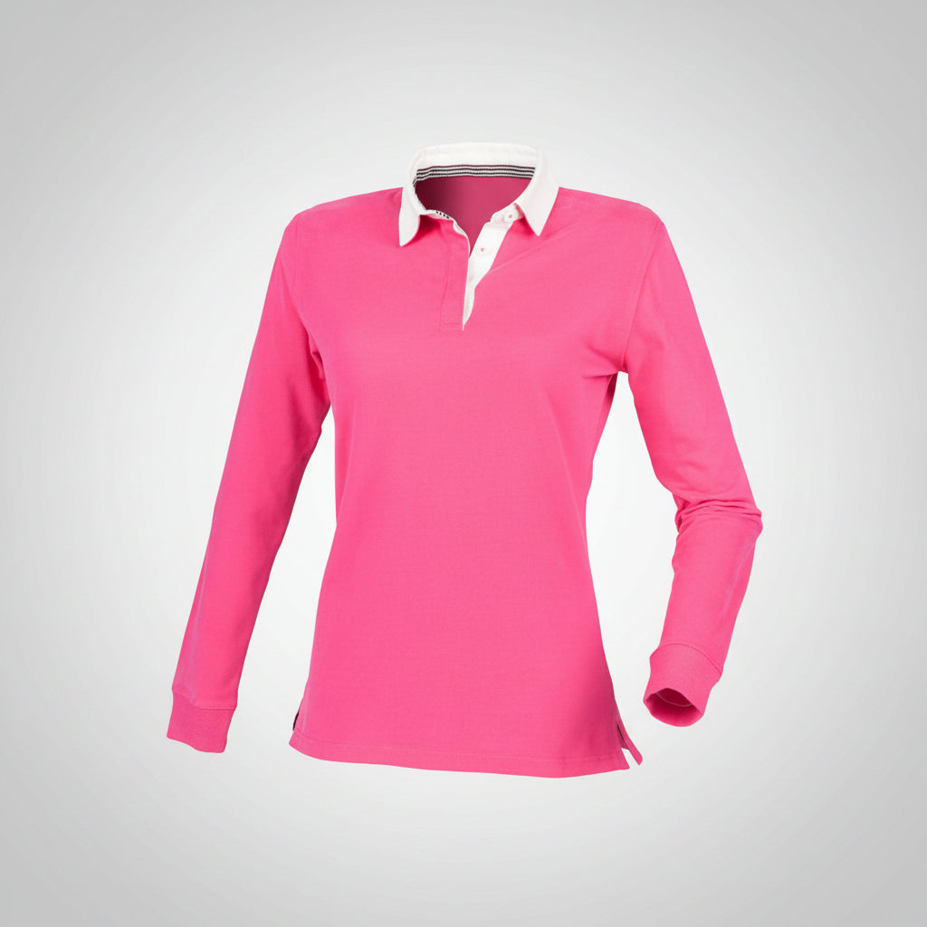 Front Row Womens Premium Superfit Rugby Shirt FR105 XL