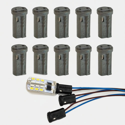 10pcs G4 Lamp Holder/LED bulb Socket 12V