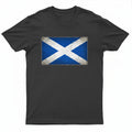 Adults Scotland Printed Scottish Flag T-Shirt