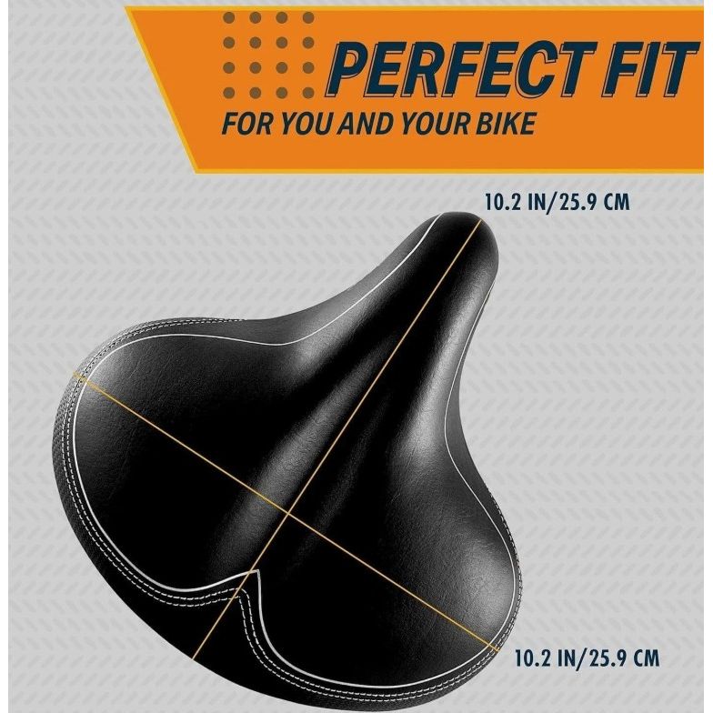 BIKEROO Big Bum Bicycle Oversized Seat