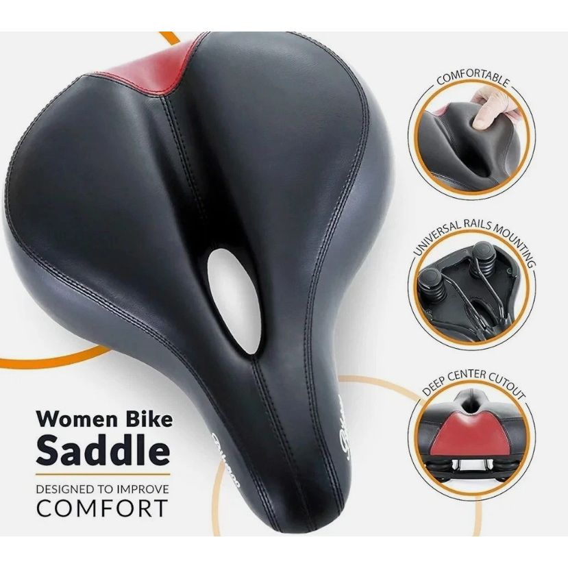 Bikeroo Women’s Universal Pressure Relief Bike Seat