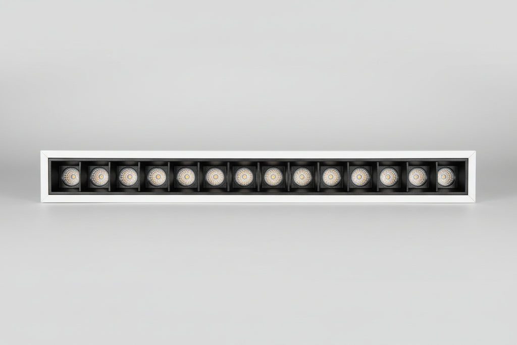 Ansell Eaves Recessed AEAVLED600/WB/CW 15W LED 600MM-4000K Cool White