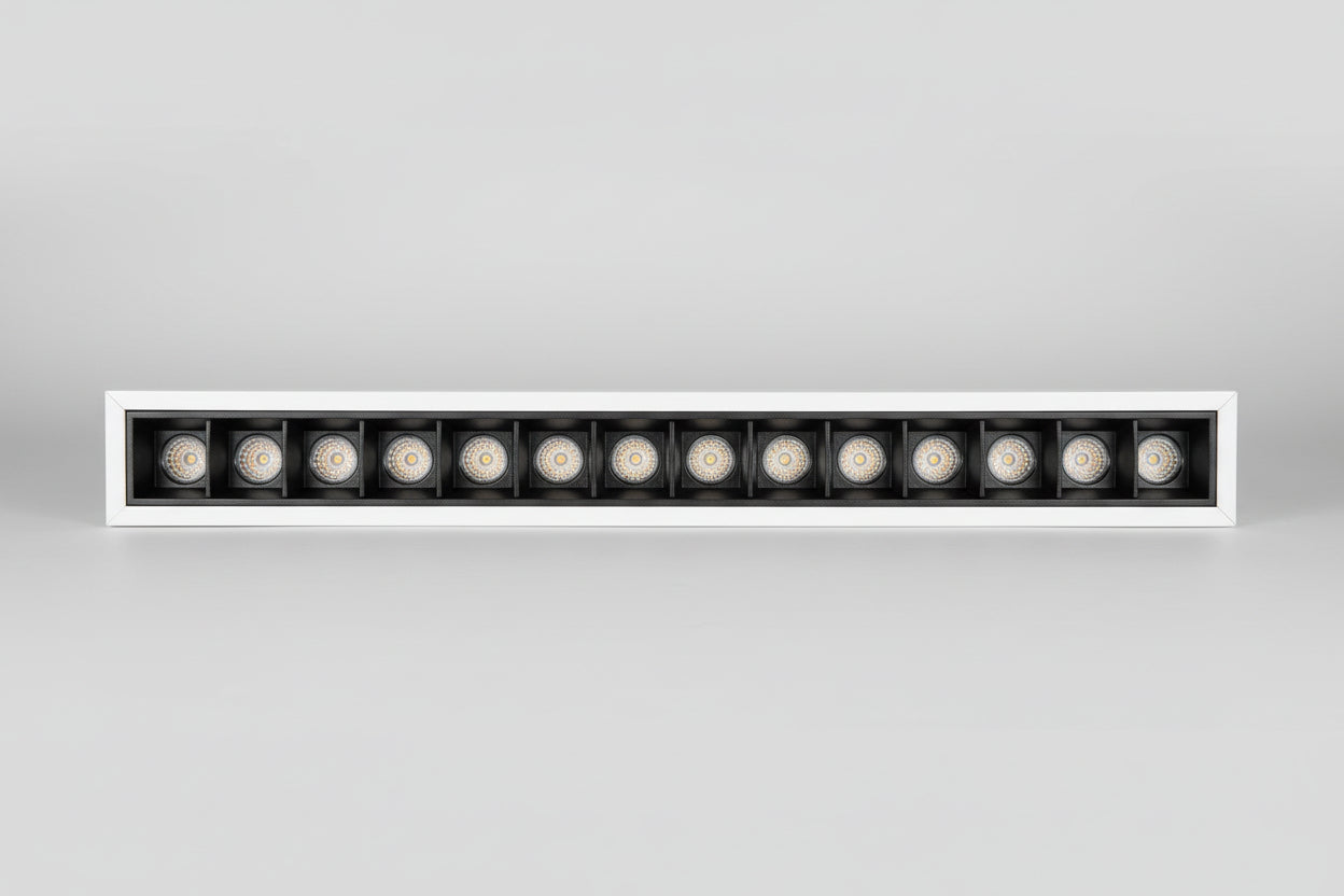 Ansell Eaves Recessed AEAVLED600/WB/CW 15W LED 600MM-4000K Cool White