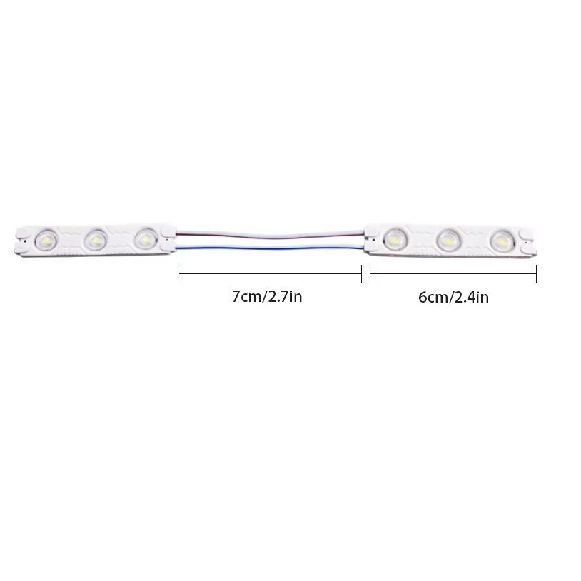 DC12V 2835 3LED Module Indoor/Outdoor Waterproof IP67 Strip Light