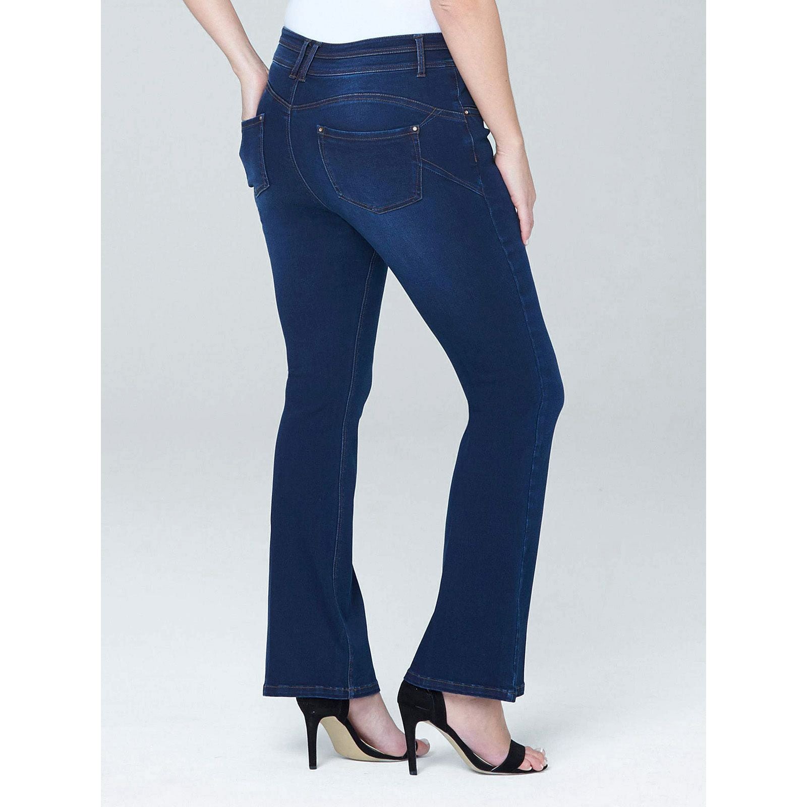 Simply Be Shape & Sculpt High Waist Bootcut Jeans