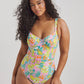 Figleaves Miami Underwired Balcony Swimsuit