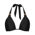 Figleaves Rene Black Soft Triangle Bikini Top UK6