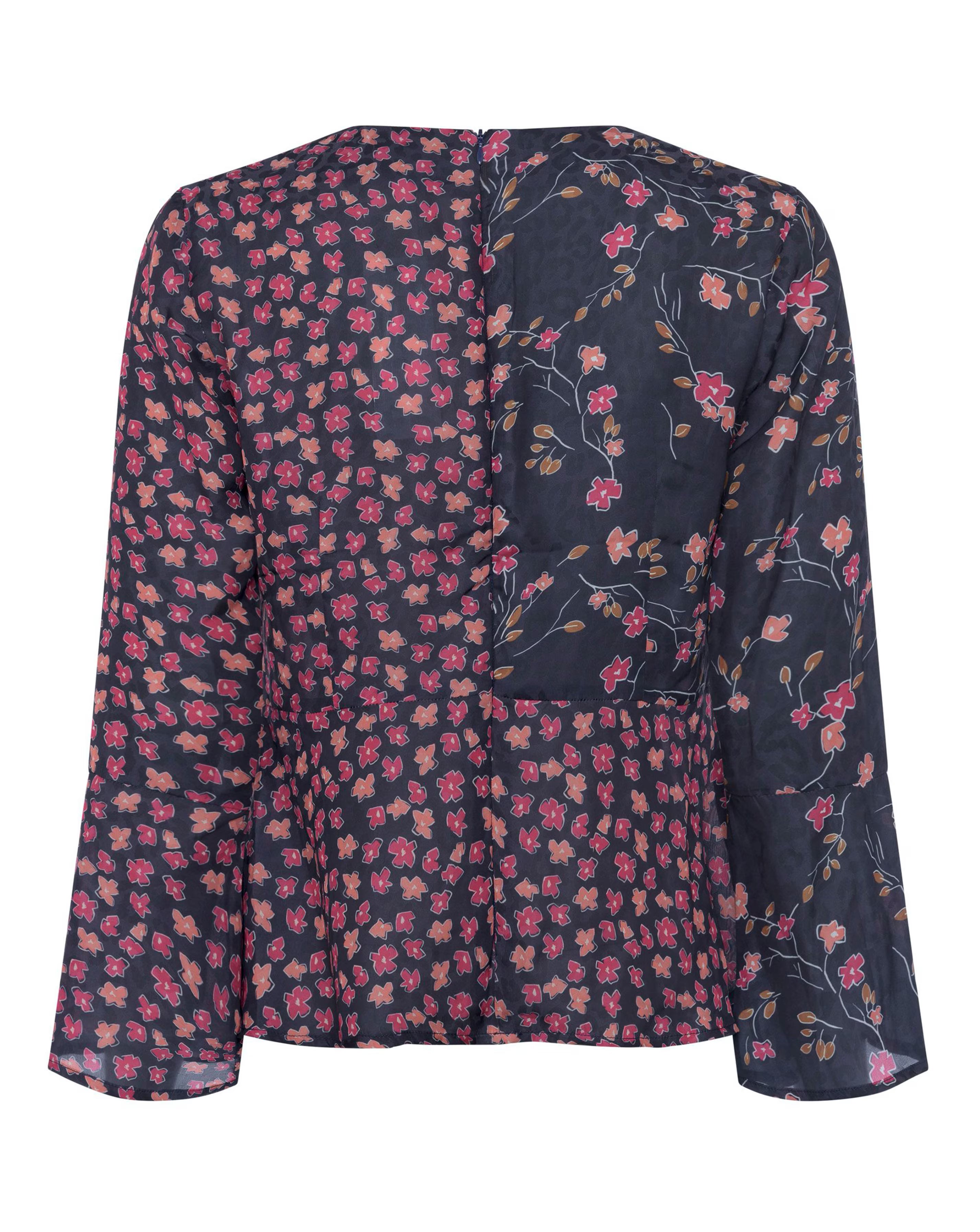 French Connection Floral Drape Top UK10