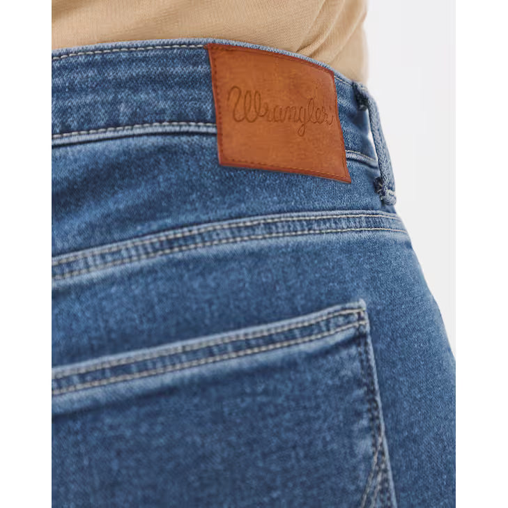 Wrangler Hi Rise Straight Leg Jeans UK24 W42 L32