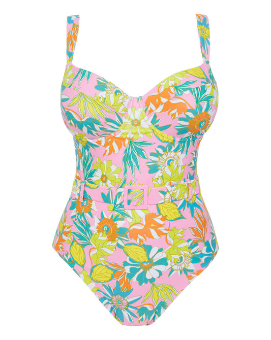 Figleaves Miami Underwired Balcony Swimsuit