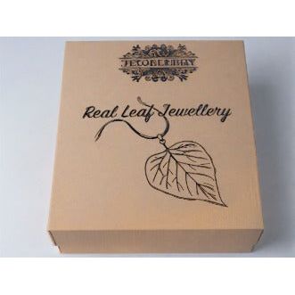 Bravery Leaf Necklace & Earring Set